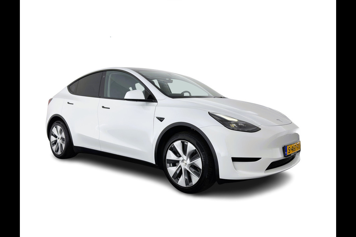 Tesla Model Y RWD 58 kWh [ 3-Fase ] {SOH-93%} (INCL-BTW) Aut. *PANO | AUTO-PILOT | LUXURY-LEATHER | TOP-VIEW | NAVI-FULLMAP | MATRIX-LED | DIGI-COCKPIT | KEYLESS | CAMERA | DAB+ | HEATED-COMFORTSEATS | PRIVACY-GLASS*