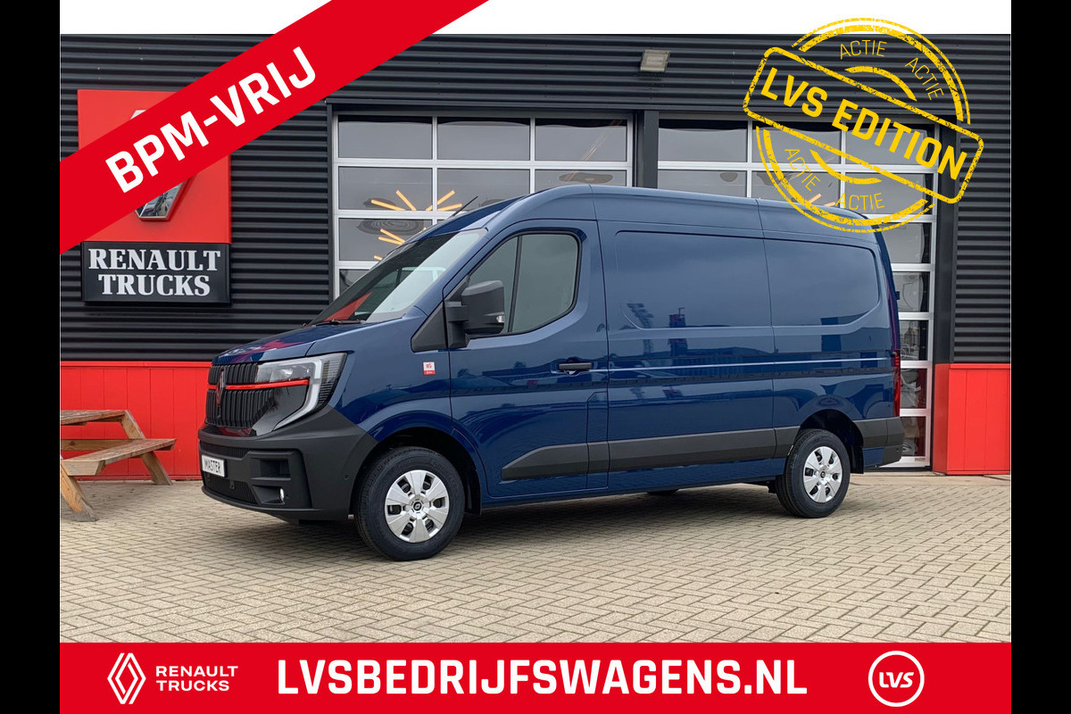 Renault Master T35 2.0 dCi 150 PK L2H2 Multimedia met Google services, Camera, Trekhaak, Apple carplay, Verwarmde voorruit.