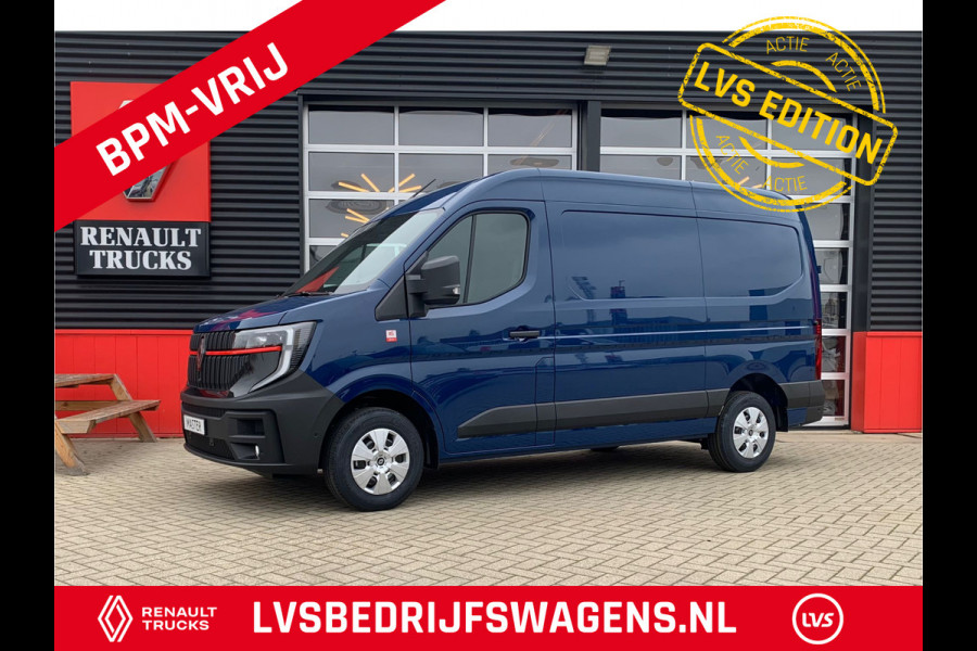 Renault Master T35 2.0 dCi 150 PK L2H2 Multimedia met Google services, Camera, Trekhaak, Apple carplay, Verwarmde voorruit.