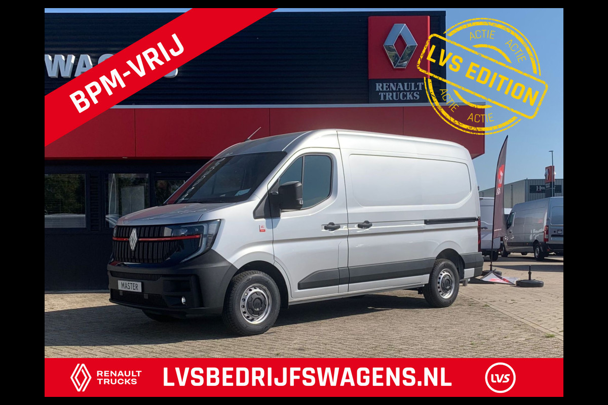 Renault Master T35 2.0 dCi 150 PK L2H2 Multimedia met Google services, Camera, Trekhaak, Apple carplay, Verwarmde voorruit.