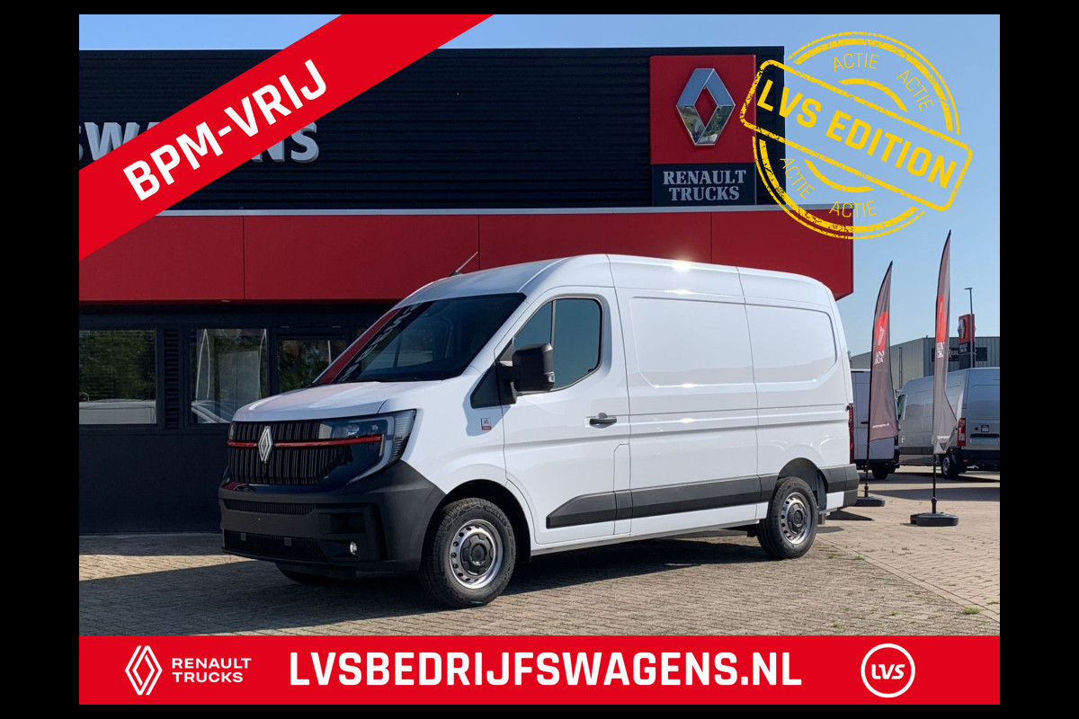 Renault Master T35 2.0 dCi 150 PK L2H2 Multimedia met Google services,Dubbele schuifdeur, Camera, Trekhaak, Apple carplay, Verwarmde voorruit. Renault Master T35 2.0 dCi 150 PK L2H2 Multimedia met Google services,Dubbele schuifdeur, Camera, Trekhaak, Apple carplay, Verwarmde voorruit.