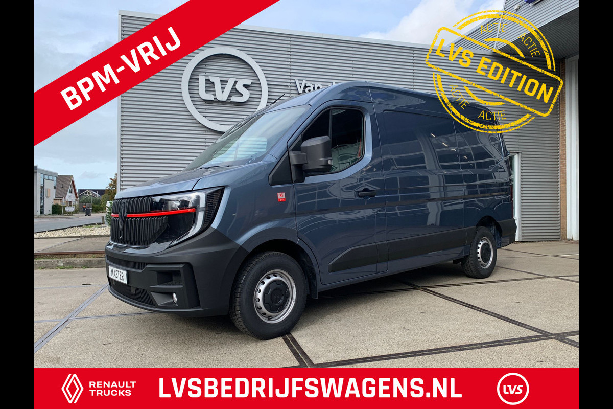 Renault Master T35 2.0 dCi 150 PK L2H2 Multimedia, Camera, Trekhaak, Apple carplay, Verwarmbare voorruit.