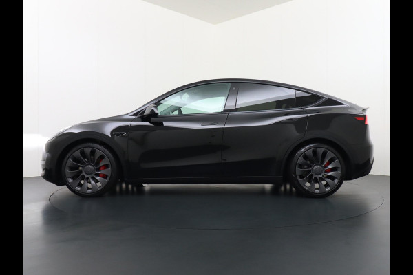 Tesla Model Y Performance AWD 75 kWh VAN: 41.900,- VOOR: 39.330,- UW HERFSTVOORDEEL: 2.570,- TREKHAAK | RIJKLAARPRIJS INCL. TESLA GARANTIE t/m 03-2027/80.000km accu en aandrijflijn t/m 03-2031/192.000km
