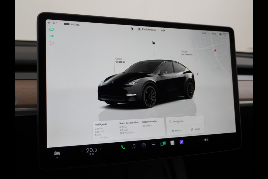 Tesla Model Y Performance AWD 75 kWh VAN: 41.900,- VOOR: 39.330,- UW HERFSTVOORDEEL: 2.570,- TREKHAAK | RIJKLAARPRIJS INCL. TESLA GARANTIE t/m 03-2027/80.000km accu en aandrijflijn t/m 03-2031/192.000km
