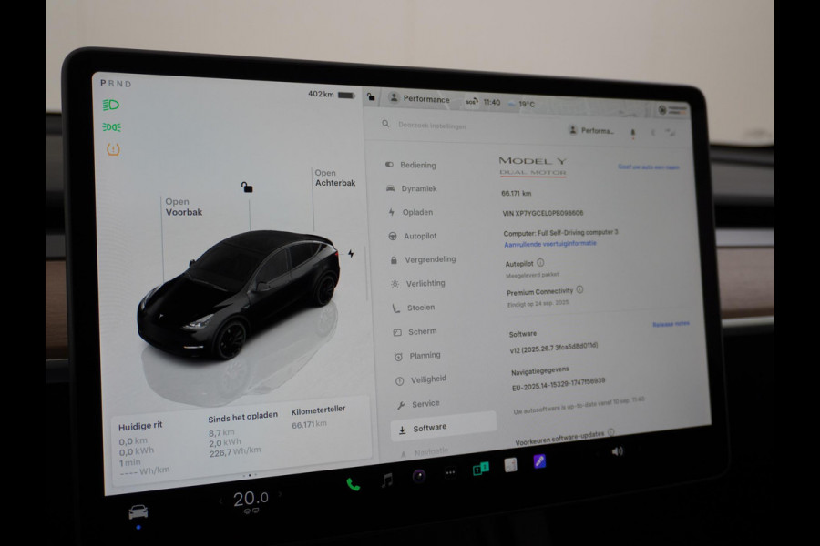 Tesla Model Y Performance AWD 75 kWh VAN: 41.900,- VOOR: 39.330,- UW HERFSTVOORDEEL: 2.570,- TREKHAAK | RIJKLAARPRIJS INCL. TESLA GARANTIE t/m 03-2027/80.000km accu en aandrijflijn t/m 03-2031/192.000km