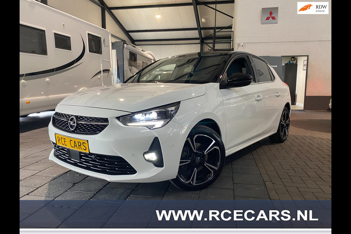 Opel Corsa 1.2 S Elegance Automaat ACC Carplay Virtual Laneassist Massagestoel Camera Navi Stoelverw Clima