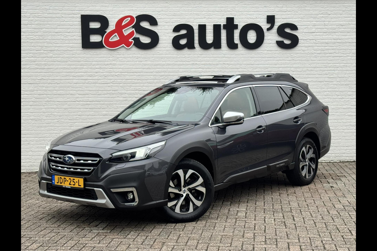Subaru Outback 2.5i Premium Automaat Adaptive cruise Climate control Stuur-/stoelverwarming voor/achter Schuif-/kanteldak Leer Subaru Outback 2.5i Premium Automaat Adaptive cruise Climate control Stuur-/stoelverwarming voor/achter Schuif-/kanteldak Leer