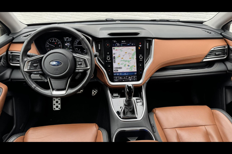 Subaru Outback 2.5i Premium Automaat Adaptive cruise Climate control Stuur-/stoelverwarming voor/achter Schuif-/kanteldak Leer