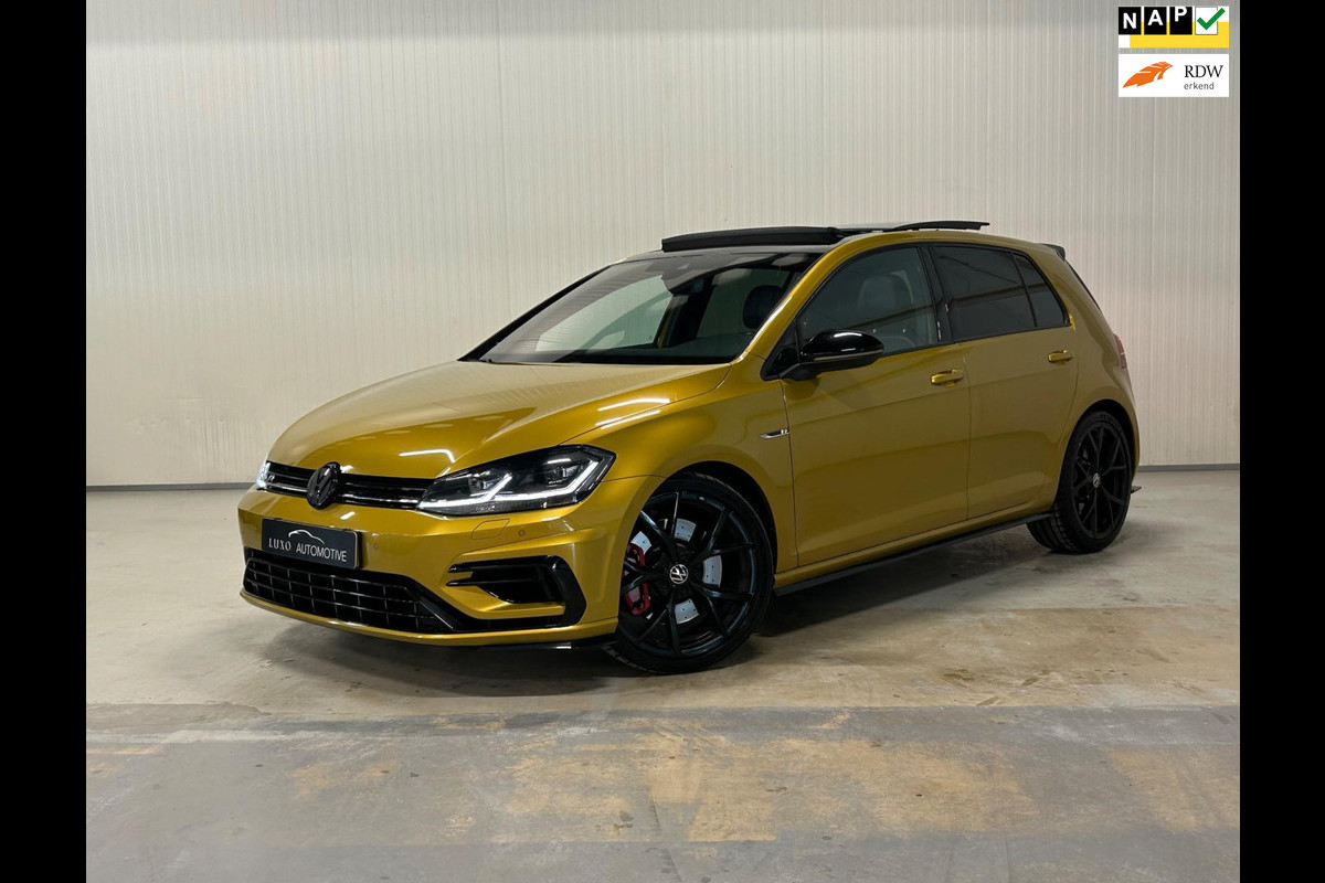 Volkswagen Golf 2.0 TSI 4Motion R | PANO | DYNAUDIO | REMUS UITLAAT | DCC | KURKUMA GEEL