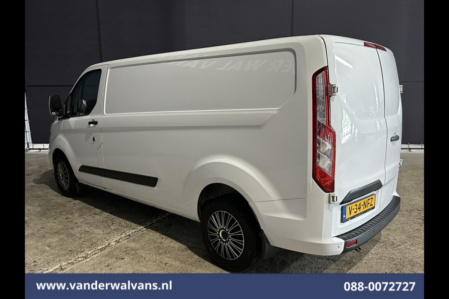 Ford Transit Custom 2.0 TDCI 131pk L2H1 Euro6 Airco | Apple Carplay | LED | Cruisecontrol | Stoelverwarming Verwarmde voorruit, Parkeersensoren, Bijrijdersbank, 2800kg trekvermogen