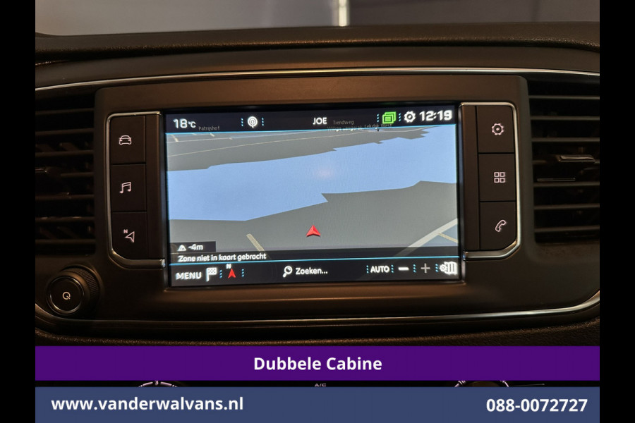Peugeot Expert 2.0 BlueHDI 123pk L3H1 Dubbele cabine Euro6 Airco | 5-Zits | Navigatie | Imperiaal | Cruisecontrol Apple Carplay, Android Auto, Parkeersensoren