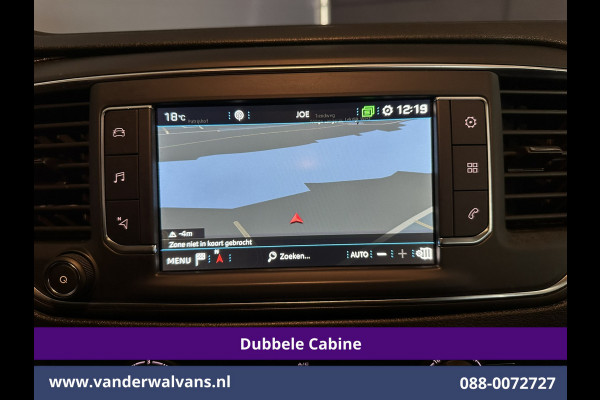 Peugeot Expert 2.0 BlueHDI 123pk L3H1 Dubbele cabine Euro6 Airco | 5-Zits | Navigatie | Imperiaal | Cruisecontrol Apple Carplay, Android Auto, Parkeersensoren