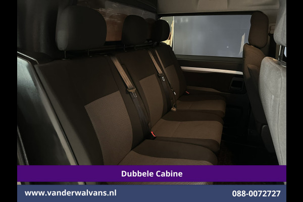 Peugeot Expert 2.0 BlueHDI 123pk L3H1 Dubbele cabine Euro6 Airco | 5-Zits | Navigatie | Imperiaal | Cruisecontrol Apple Carplay, Android Auto, Parkeersensoren