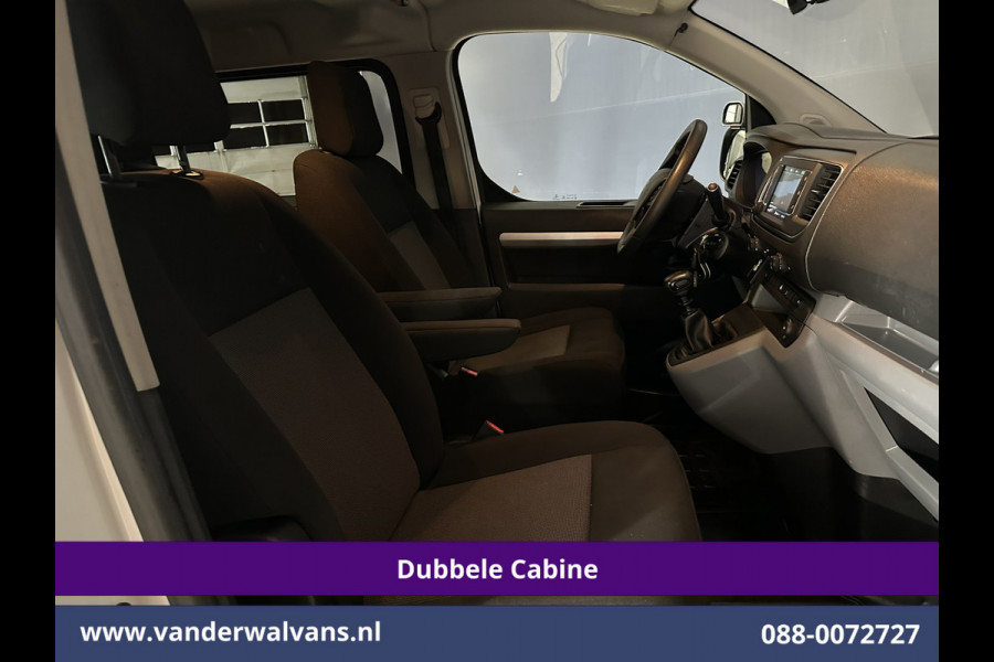 Peugeot Expert 2.0 BlueHDI 123pk L3H1 Dubbele cabine Euro6 Airco | 5-Zits | Navigatie | Imperiaal | Cruisecontrol Apple Carplay, Android Auto, Parkeersensoren