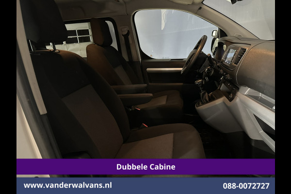 Peugeot Expert 2.0 BlueHDI 123pk L3H1 Dubbele cabine Euro6 Airco | 5-Zits | Navigatie | Imperiaal | Cruisecontrol Apple Carplay, Android Auto, Parkeersensoren