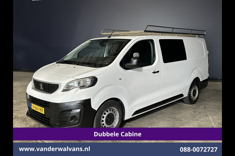 Peugeot Expert 2.0 BlueHDI 123pk L3H1 Dubbele cabine Euro6 Airco | 5-Zits | Navigatie | Imperiaal | Cruisecontrol Apple Carplay, Android Auto, Parkeersensoren