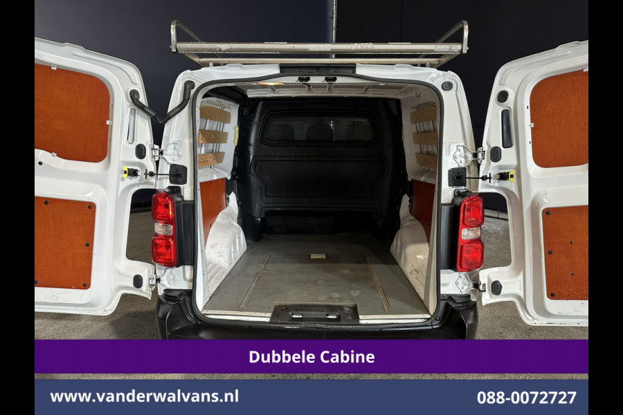 Peugeot Expert 2.0 BlueHDI 123pk L3H1 Dubbele cabine Euro6 Airco | 5-Zits | Navigatie | Imperiaal | Cruisecontrol Apple Carplay, Android Auto, Parkeersensoren