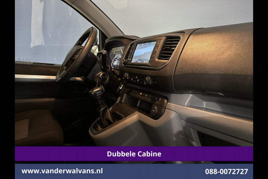Peugeot Expert 2.0 BlueHDI 123pk L3H1 Dubbele cabine Euro6 Airco | 5-Zits | Navigatie | Imperiaal | Cruisecontrol Apple Carplay, Android Auto, Parkeersensoren