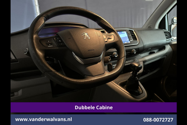 Peugeot Expert 2.0 BlueHDI 123pk L3H1 Dubbele cabine Euro6 Airco | 5-Zits | Navigatie | Imperiaal | Cruisecontrol Apple Carplay, Android Auto, Parkeersensoren