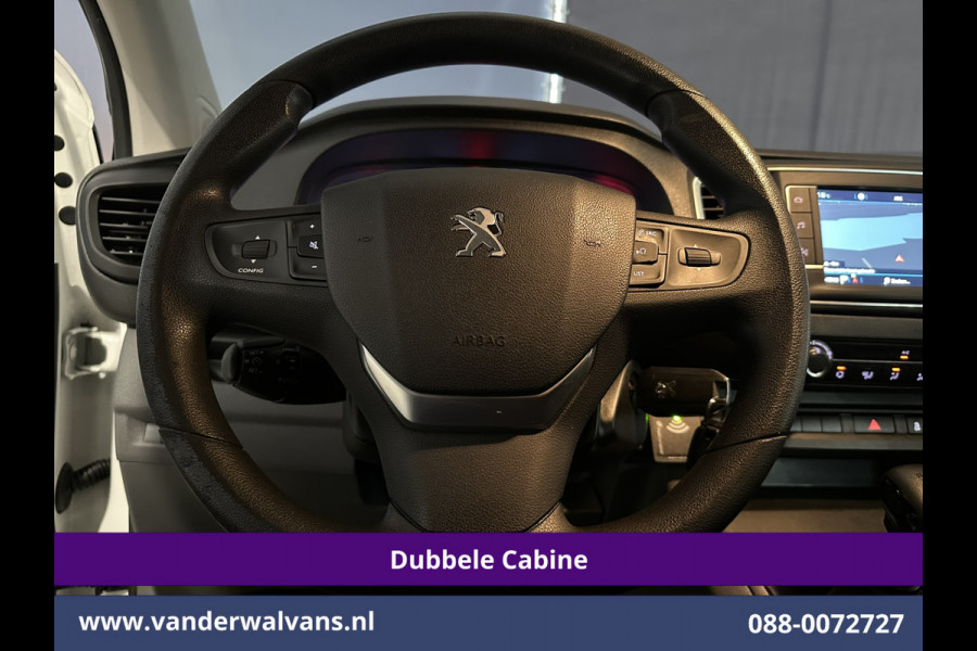Peugeot Expert 2.0 BlueHDI 123pk L3H1 Dubbele cabine Euro6 Airco | 5-Zits | Navigatie | Imperiaal | Cruisecontrol Apple Carplay, Android Auto, Parkeersensoren