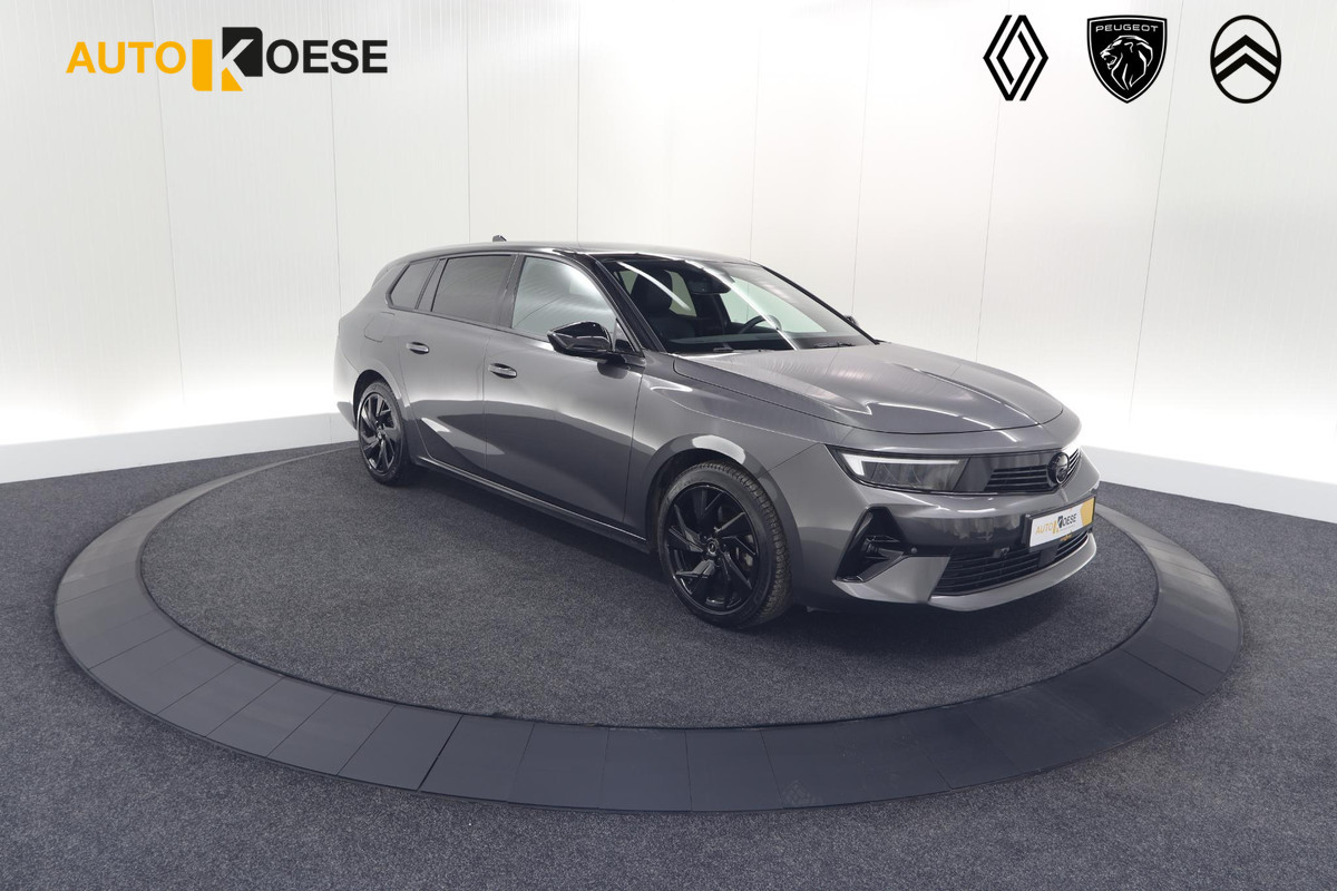 Opel Astra Sports Tourer Turbo 131 AT8 GS | 360 Camera | Adaptieve Cruise Control | Pack Winter | Apple Carplay