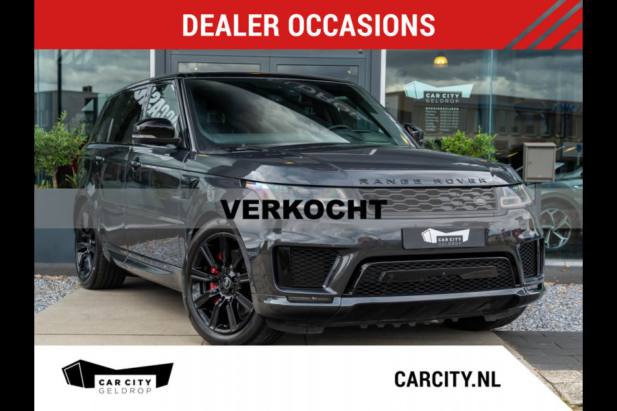 Land Rover Range Rover Sport P400e HSE Dynamic Stealth Edition / Head up / ACC / Stoel verkoeling / Ionisatie / Pano