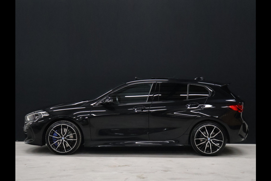 BMW 1-serie 118i M-Sport High Executive Edition [M-CONTOURSTOEL, SCHUIFKANTELDAK, HARMAN KARDON, M-SPOILER, STOELVERWARMING, M-SPORT STEERING, NIEUWSTAAT]