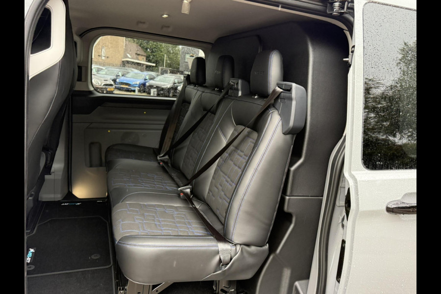 Ford Transit Custom 320 2.5 PHEV L2H1 MS-RT DC | SCI | 233pk | | Dubbele Cabine | Dubbele zijschuifdeur | Inklapbare trekhaak | Navigatie systeem | Adaptieve LED koplampen met verblindingsvrij grootlicht | Bekleding zijwand en achterdeuren (volledig)