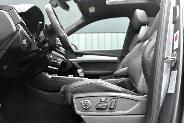 Audi Q5 55 TFSI e quattro Competition 3x S-Line. Luchtv, Massage, Pano, ACC, 360, B&O, Trekh, Keyless, Matrix, CarPlay, Sfeer!