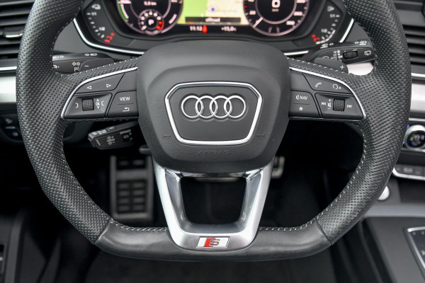 Audi Q5 55 TFSI e quattro Competition 3x S-Line. Luchtv, Massage, Pano, ACC, 360, B&O, Trekh, Keyless, Matrix, CarPlay, Sfeer!