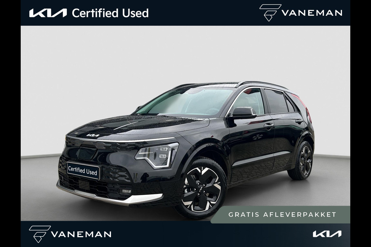 Kia Niro EV Edition Advanced 64.8 kWh | Automaat | Stoel & Stuurverwarming | Navi | Camera | Cruise | Sensoren |