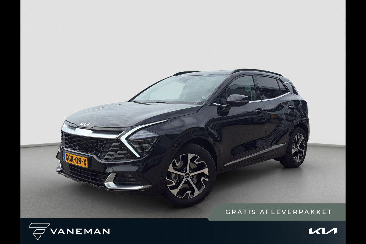 Kia Sportage 1.6 T-GDi Hybrid DynamicPlusLine Automaat | Pano | Stoelverwarming voor/achter | Camera | Dodehoekherkenning | Elektrische Stoelen | Cruise | Apple Carplay & Android Auto |
