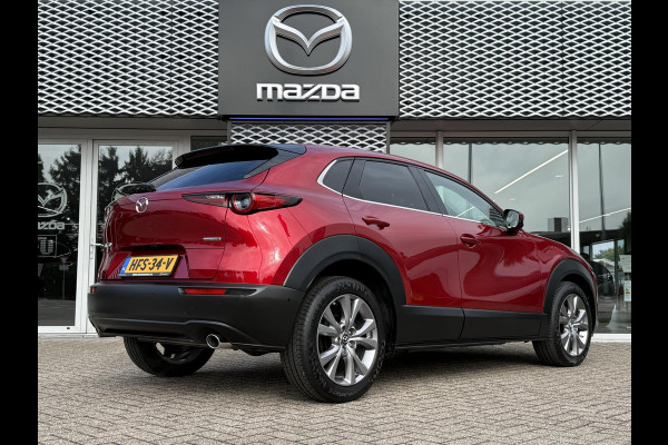 Mazda CX-30 2.0 e-SkyActiv-G M Hybrid Luxury | Automaat | LEER | BOSE| 360 CAMERA | HEAD UP DISPLAY |