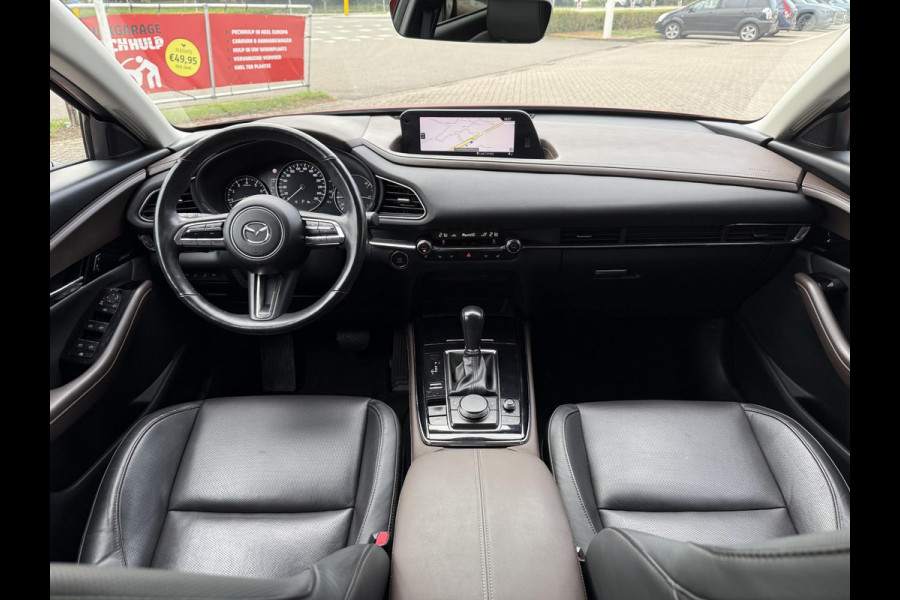 Mazda CX-30 2.0 e-SkyActiv-G M Hybrid Luxury | Automaat | LEER | BOSE| 360 CAMERA | HEAD UP DISPLAY |