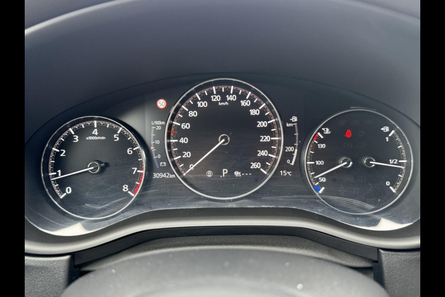Mazda CX-30 2.0 e-SkyActiv-G M Hybrid Luxury | Automaat | LEER | BOSE| 360 CAMERA | HEAD UP DISPLAY |