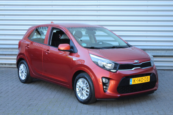 Kia Picanto 1.0 DPi 67pk DynamicLine NL-Auto NAP 7 Jaar Garantie Airco Cruise Carpay Camera 14"LMV Trekhaak