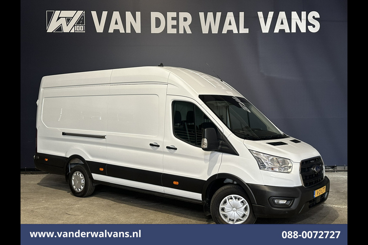Ford Transit 2.0 TDCI 185pk L4H3 Euro6 Airco | Camera | LED | Cruisecontrol | Verwarmde voorruit Parkeersensoren, Bijrijdersbank, 2800kg trekvermogen