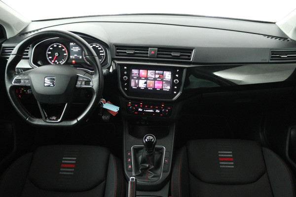 Seat Ibiza 1.0 TSI FR Business Intense (ACHTERUITRIJCAMERA, CRUISE CONTROL ADAPTIEF, NAVIGATIE CARPLAY, PARKEERSENSOREN)
