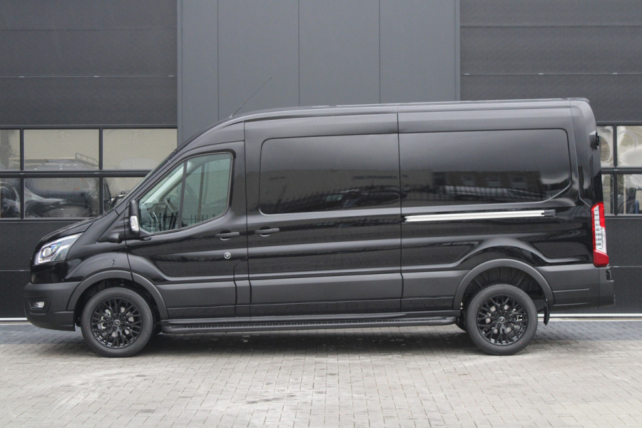 Ford Transit 350 2.0 TDCI L3H2 Limited 165pk - 2x Schuif - Xenon - 360 Camera - Dodehoek- Lane Assist - Side steps - Rijklaar