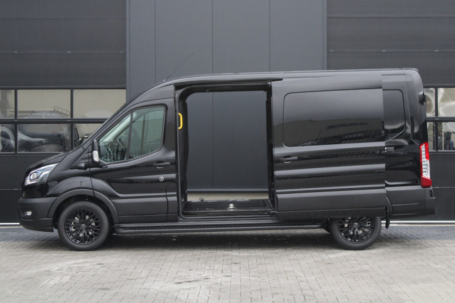 Ford Transit 350 2.0 TDCI L3H2 Limited 165pk - 2x Schuif - Xenon - 360 Camera - Dodehoek- Lane Assist - Side steps - Rijklaar