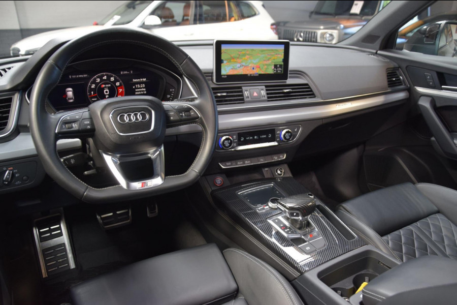 Audi Q5 3.0 TFSI SQ5 Quattro Pro Line Plus Navi|Leder|Panoramadak|354pk!|Dealer onderhouden|Luchtvering