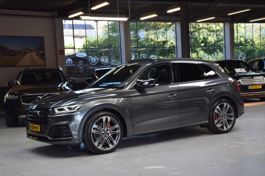 Audi Q5 3.0 TFSI SQ5 Quattro Pro Line Plus Navi|Leder|Panoramadak|354pk!|Dealer onderhouden|Luchtvering