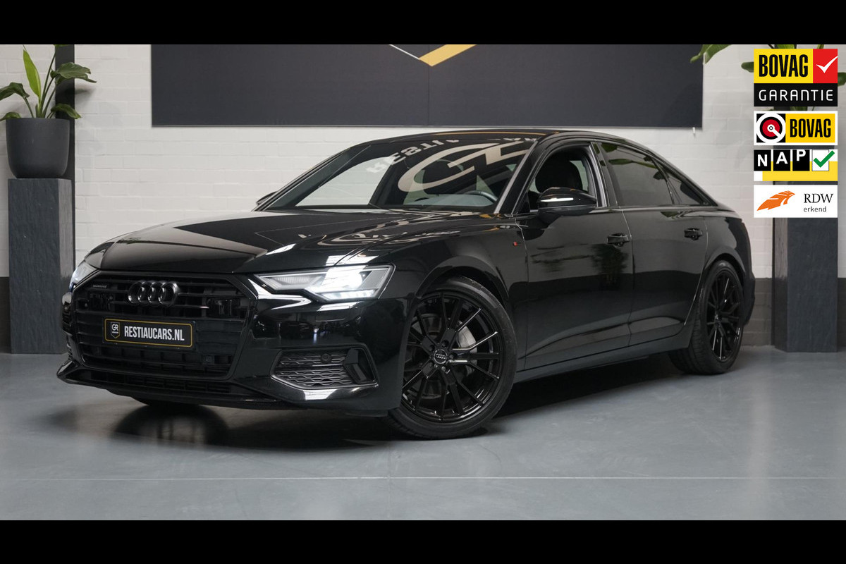 Audi A6 Limousine 45 TFSI Quattro 3x S-Line Black Optik AUTOMAAT-ACC-BANG OLUFSEN-DRIVE SELECT-NAVIGATIE-STOELVERWARMING