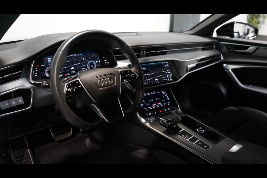 Audi A6 Limousine 45 TFSI Quattro 3x S-Line Black Optik AUTOMAAT-ACC-BANG OLUFSEN-DRIVE SELECT-NAVIGATIE-STOELVERWARMING