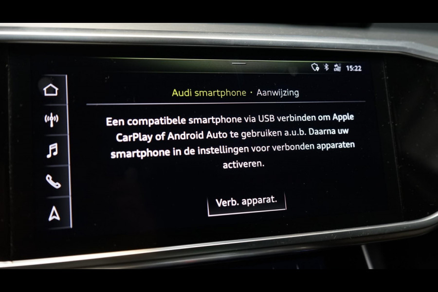 Audi A6 Limousine 45 TFSI Quattro 3x S-Line Black Optik AUTOMAAT-ACC-BANG OLUFSEN-DRIVE SELECT-NAVIGATIE-STOELVERWARMING