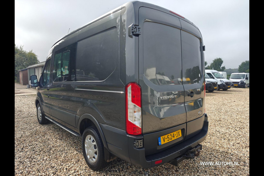 Ford Transit 330 2.0 TDCI L2H2, Dubbele cabine , motorschade , Lage km , Euro 6 , Mooie bus.