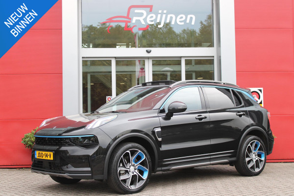Lynk & Co 01 1.5 261PK PHEV | PANORAMA SCHUIF / KANTELDAK | INFINTY AUDIO | DODEHOEK DETECTIE | NAVIGATIE | DASHBOARD CAMERA | ELEKTRISCHE STOELVERSTELLING MET GEHEUGEN FUNCTIE | DAB+ RADIO | DRAADLOZE APPLE CARPLAY/ANDROID AUTO | DRAADLOZE TELEFOONLADER | ELEKTRISCH BEDIENBARE ACHTERKLEP | STOEL VERWARMING | 360° CAMERA | DODEHOEK DETECTIE | ZWARTE HEMEL BEKLEDING | KEYLESS ENTRY/START | 20" LICHTMETALEN VELGEN |