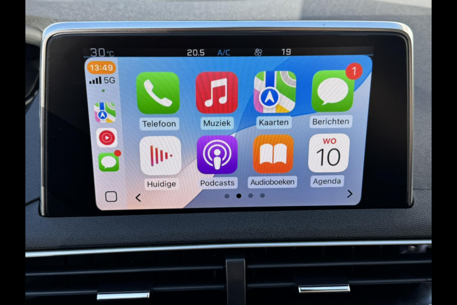Peugeot 5008 1.2 PureTech Blue Lease Premium Avantage Automaat 7p Cruise control Climate control Navigatie Apple / Android