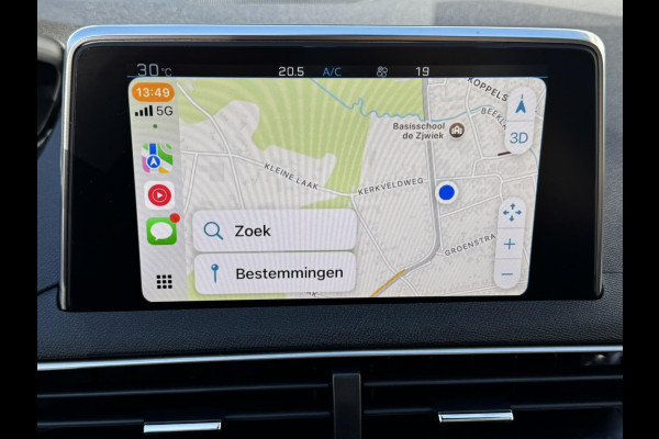 Peugeot 5008 1.2 PureTech Blue Lease Premium Avantage Automaat 7p Cruise control Climate control Navigatie Apple / Android