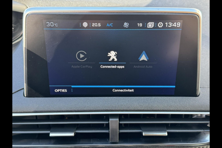 Peugeot 5008 1.2 PureTech Blue Lease Premium Avantage Automaat 7p Cruise control Climate control Navigatie Apple / Android